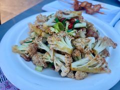 小炒有机菜花-粉墨特色菜·烧烤音乐酒馆
