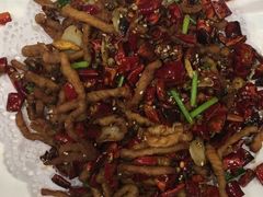 干煸猪肉丝-秀园弘扬川味饭店(长久路店)