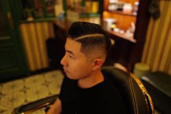 -595barbershop美式油头