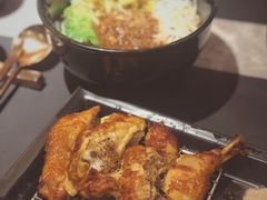 卤炸鸡腿拌面-馔豚·台北菜专门店(深圳湾万象城店)