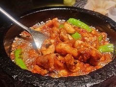 石锅杭椒牛蛙-桂满陇-西湖船宴(西单大悦城店)
