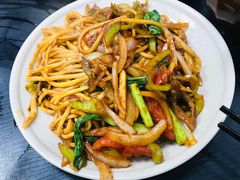 肉炒拉条子-郑家包子牛肉拉面(尚勤路店)