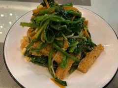 菠菜面筋-巴依老爷新疆美食(清华东门店)