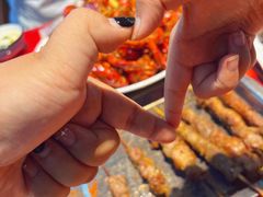 羊肉串-天津乾毓德饭庄·清真传统炒菜·海鲜烧烤(咸阳路店)