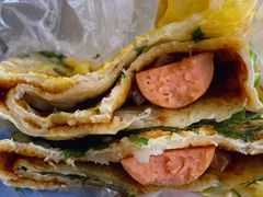 -正宗杂粮煎饼香软鸡蛋饼