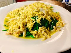 韭菜蛤蜊炒鸡蛋-老渔家特色海味馆(金海中路店)