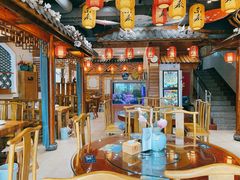 大堂-东来菜馆•手抓海鲜家常菜•海鲜锅贴(鸽子窝店)