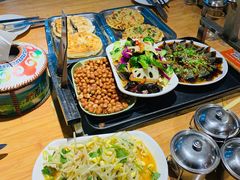 蒜香油馍-二道木烤羊腿(桃花潭店)
