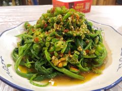 清炒空心菜-洪霞餐馆
