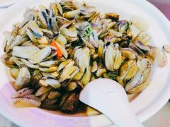 金不换炒薄壳米-陈鹏鹏潮汕菜(欢乐海岸 海边景观店)