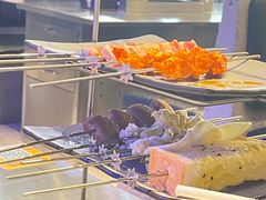 自助取餐区-嫩羊羊·延边烤串·朝鲜族美食(张家港美食街店)