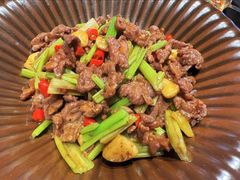 小炒黄牛肉-秋色客家菜(南山店)