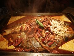 -探鱼·鲜青椒爽麻烤鱼(西南商都店)