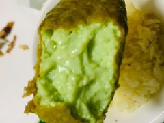 菜汁豆腐-巫记鸡饭店