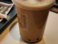 九龙金玉黑糖珍珠乌龙奶茶-肯德基(蓝谷地DT店)