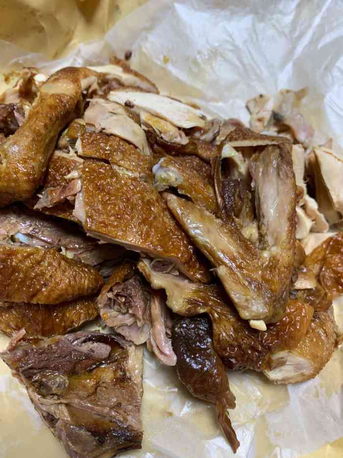 顾凤兴南通特色名吃狼山烧鸡(跃龙路店)-"五点不到到店里的,已经就剩