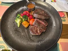 黑松露菲力牛排及香煎泰虾-安妮意大利餐厅(国贸店)