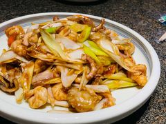 北塘爆三鲜-渔民船说·北塘海鲜·天津菜·海肠捞饭(北塘古镇店)