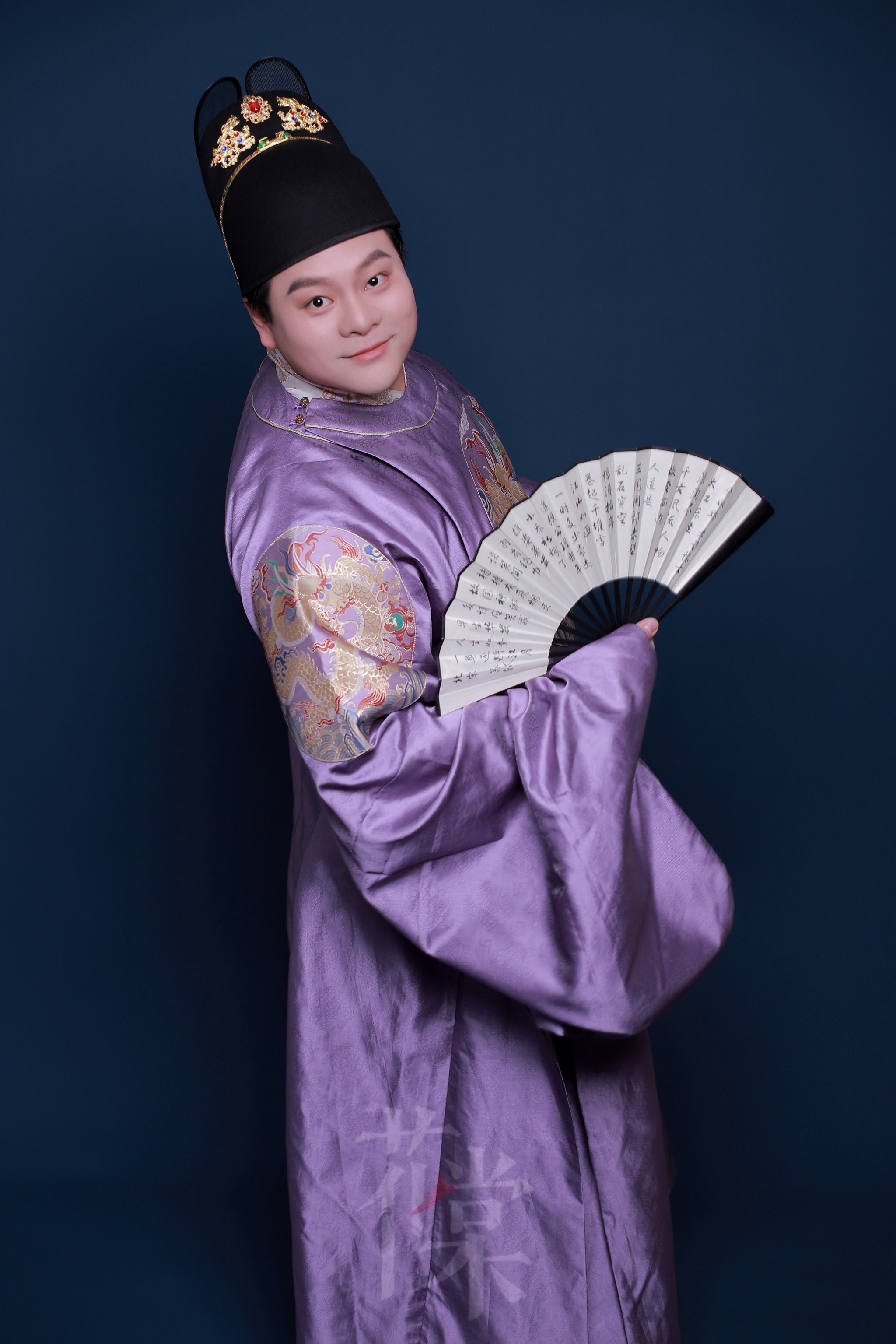 明代汉服小哥的魅力暴击