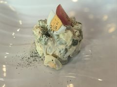 鸡蛋土豆沙拉-北京建国饭店杰斯汀法餐厅