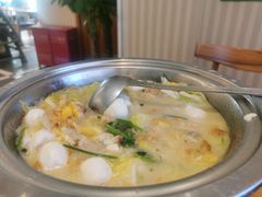 齐鲁蛋松烩玉菜-山东宾馆·齐鲁苑餐厅