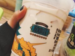 超大杯老耿甜醅子奶茶-放哈·甜醅子奶茶创造者(正宁路店)