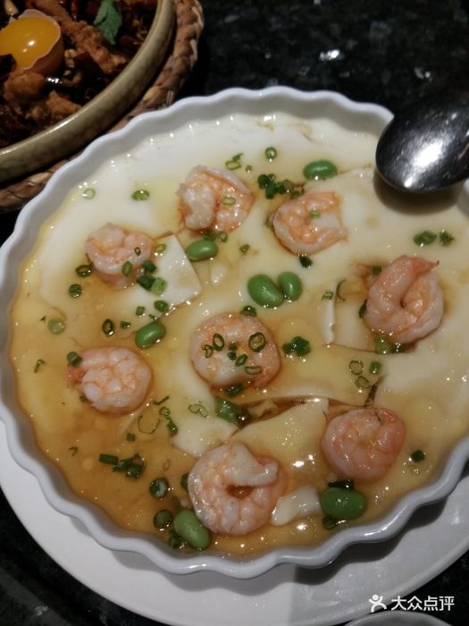 虾仁清炖豆腐脑