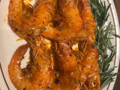 西班牙蒜香油爆虾-ZAFFERANO西班牙海鲜饭(上海首店)