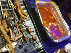 -路边摊小炉子烧烤