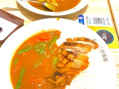 咖喱猪扒蛋包饭-COCO壱番屋(北京平安国际金融中心店)