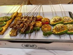 -宝记烧烤·碳锅羊肉·羊蝎子火锅·夜食社(文体路创始店)