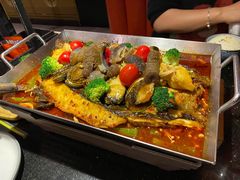 香辣烤鱼-鸣记脆皮烤鱼·海鲜烤鱼(亿合城店)