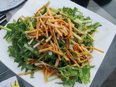 馓子拌苦菊-迎燕阁烤羊腿(二环南路店)