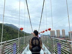 -客天下恐龙水晶玻璃桥