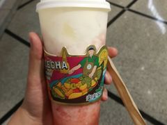 桃子草莓酪酪-LELECHA乐乐茶(美罗城店)