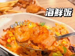西班牙风情海鲜焗饭-必胜客(欧亚卖场店)
