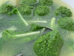 翡翠圆子汤-柏合黄记豆腐皮饭店