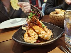 蒜香凤尾虾-Golden Lily河内巴黎法越料理餐厅(建国西路店)