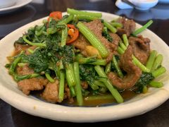沙茶羊肉空心菜-巷语私房料理(华一实业大厦店)