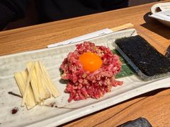 生拌牛肉-炼火烤肉店