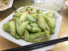 丝瓜毛豆-月落乌啼餐馆