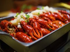 金汤蒜蓉小龙虾-鲁小三·大骨自助(金山总店)