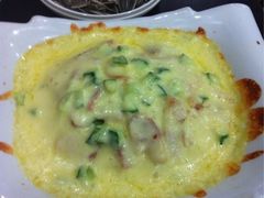 奶油培根焗饭-蘑菇餐厅(马台街店)