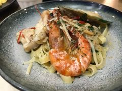 西班牙风情海鲜宽面-HELLO 27 意面·沙拉·帕尼尼