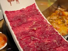 鲜牛肉-左庭右院鲜牛肉火锅(环球港店)