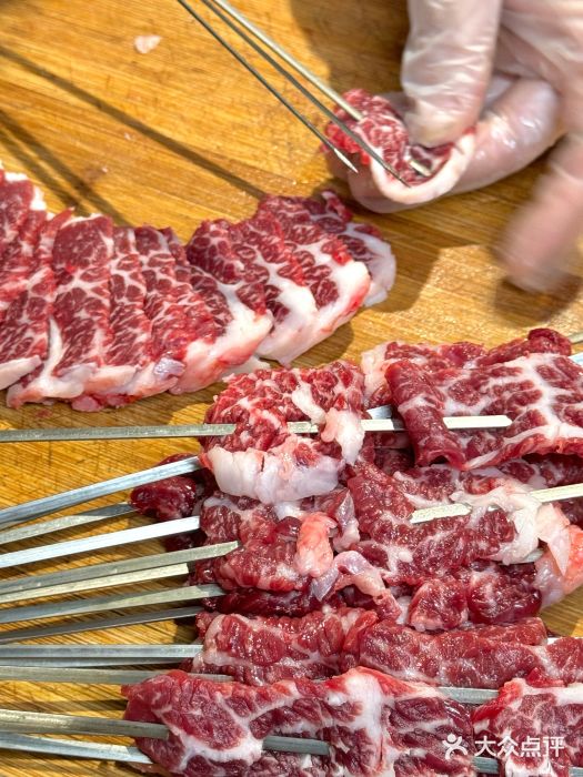 时大妈·雪花牛肉烧烤图片