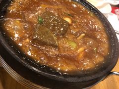 石锅自磨黑豆腐-粤仔湾砂锅粥(广益哥伦布店)