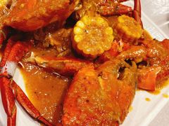 手抓甜辣蟹-Cut The Crab Cikajang