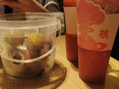 多肉草莓桃桃-果呀呀(国金街店)