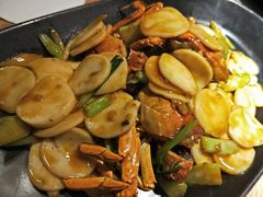 蟹炒年糕-金牌外婆家(苏州中心店)